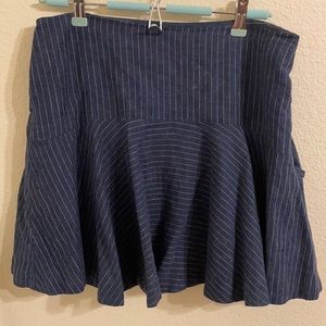 Blue Skirt Banana Republic